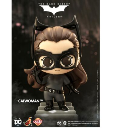 The Dark Knight Trilogy Collection #003 Cosbaby Catwoman Mini Figura 8 Cm CBX016 1