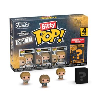 The Lord Of The Rings Funko Bitty POP! Samwise Vinyl Figure 4 Pack 2,5 Cm