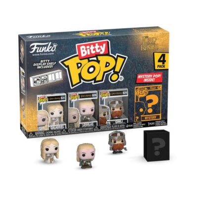 The Lord Of The Rings Funko Bitty POP! Vinyl Figure 4 Pack 2,5 Cm