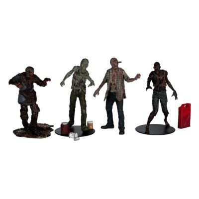 The Walking Dead Walkers 4 Pack Akcijske Figure 13 Cm