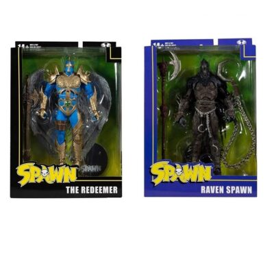 BUNDLE 2 Figure Spawn The Redeemer, Raven Spawn 18 Cm