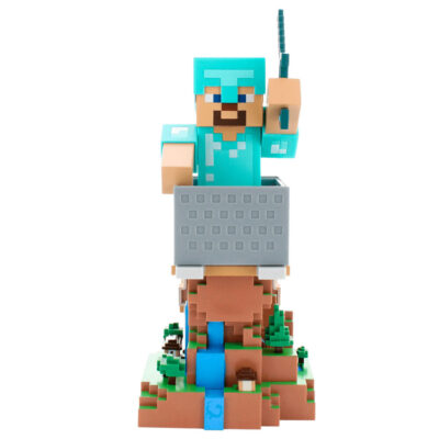 Minecraft Diamond Steve Cable Guys 20 Cm