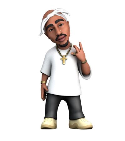 Tupac Comics Minix Figura Tupac Shakur 12 Cm