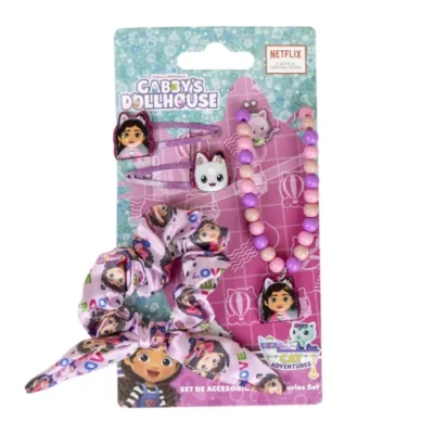 Gabby’s Dollhouse Set Ogrlica I Dodaci Za Kosu