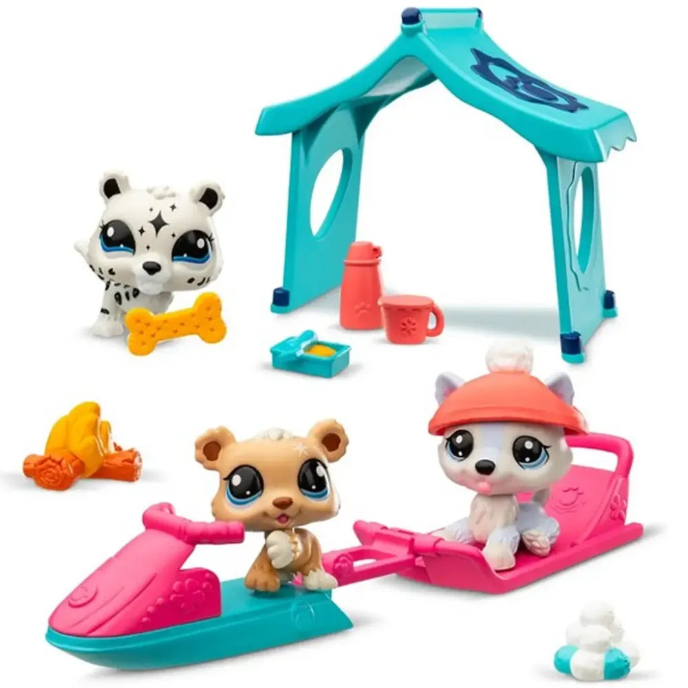 Littlest Pet Shop Snježni Dan Set 3 Figure 00534