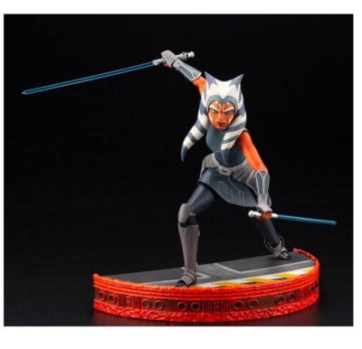 Star Wars The Clone Wars ARTFX PVC Statue Ahsoka Tano Escape From The Clones 24 Cm
