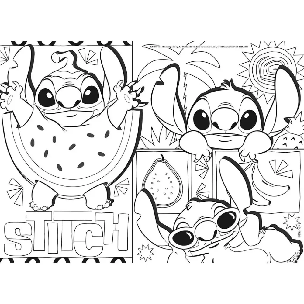 Disney Lilo and Stitch 2u1 Maxi puzzle 4×48 kom - Slika 2