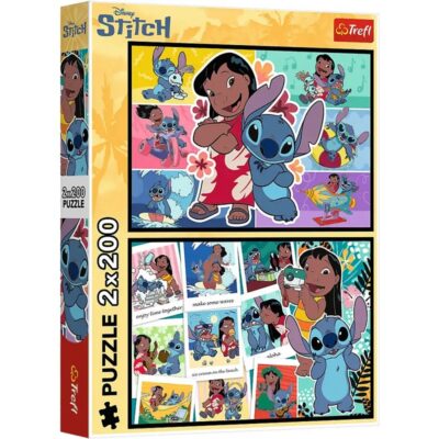 Disney Lilo And Stitch 2×200 Komada Puzzle Trefl