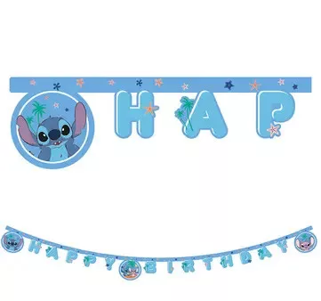 Disney Lilo And Stitch Natpis Happy Birthday 200 Cm – Sretan Rođendan 969120