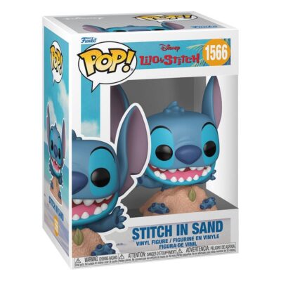 Funko POP! Disney Lilo & Stitch Vinyl Figura Stitch In Sand 9 Cm