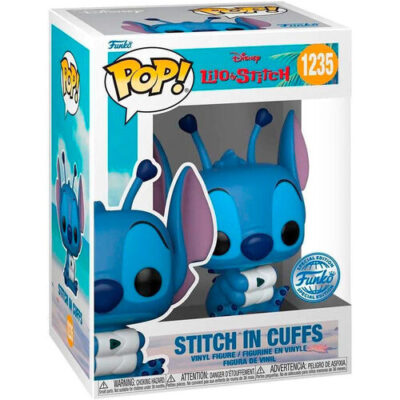 Funko POP! Disney Lilo & Stitch Vinyl Figura Stitch In Cuffs 9 Cm