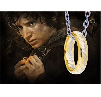 Lord Of The Rings Ring With Chain The One Ring (srebro)