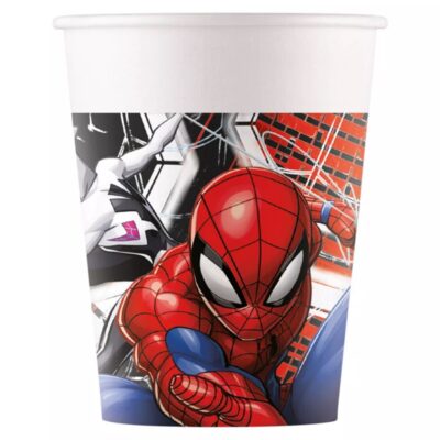 Marvel Spider Man Party 8 Kom Papirnatih čaša 200 Ml