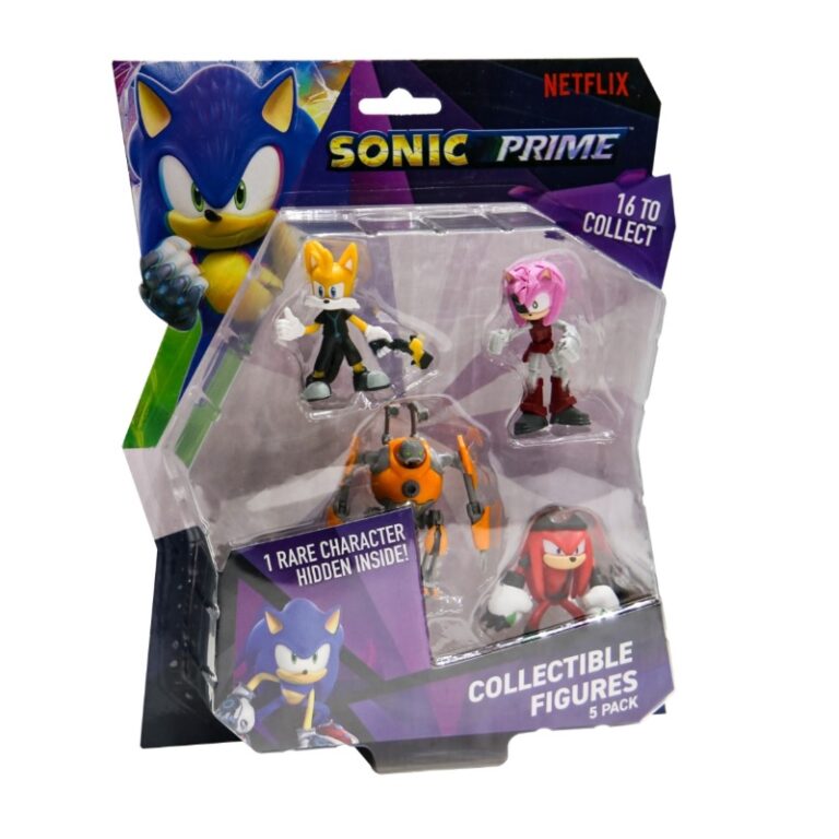 Sonic The Hedgehog S1 Pack 5 Figures 6cm