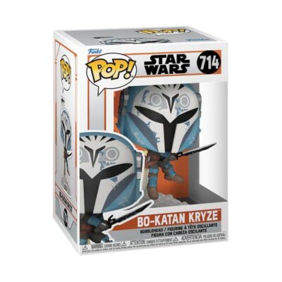 Star Wars Mandalorian POP! Bo Katan Darksaber And Jet Pack Vinyl Figura 9 Cm