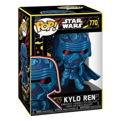 Star Wars POP! Kylo Ren (Retro) Movie Vinyl Figura 9 Cm