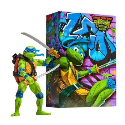 Teenage Mutant Ninja Turtles Mutant Mayhem Comic Con Leonardo Akcijska Figura 18 Cm