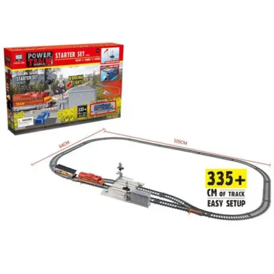 Željeznica Set Sa Svijetlom 335 Cm