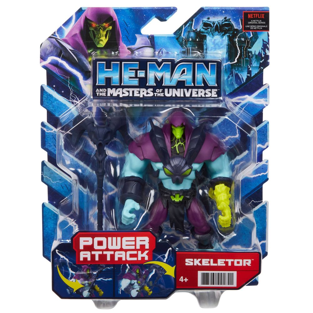 Bundle 4xkom He-Man and the Masters of the Universe Power Attack akcijske figure HBL65-968E - Slika 5