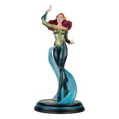 DC Direct Cover Girls Statue Mera By J. Scott Campbell 26 Cm