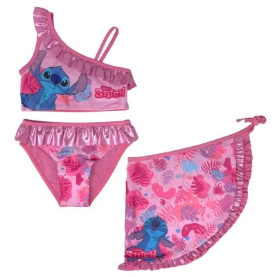Disney Lilo and Stitch Kupaći set Bikinija i suknje Rozi 4-10 godina