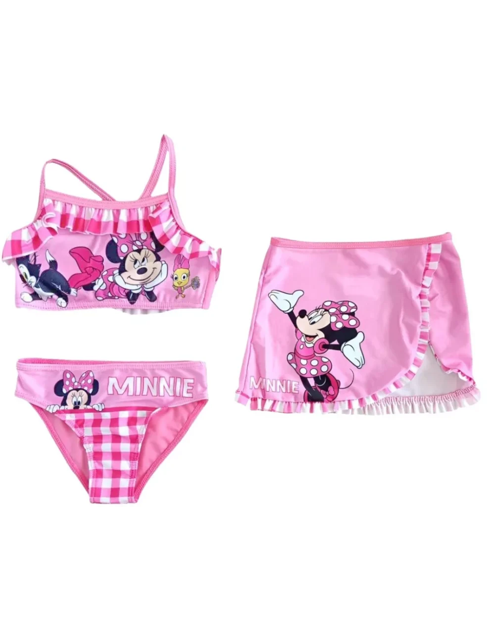 Disney Minnie Kupaći set Bikini i suknja 4-10 godina - Slika 4