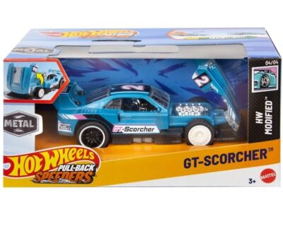 Hot Wheels Pull Back Speeders Gt Scorcher Metalni Autić
