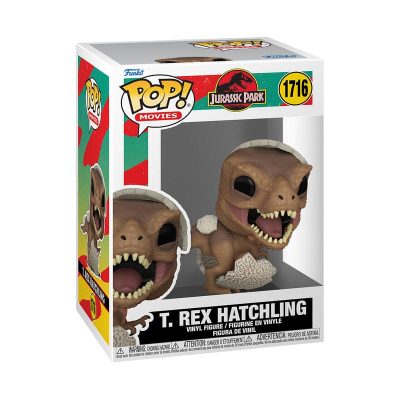 Jurassic Park Hatchling POP! Movies Vinyl Figure Tyrannosaurus Rex 9 Cm