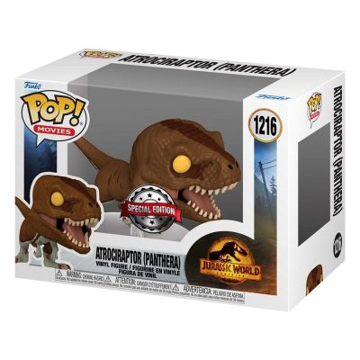 Jurassic Park POP! Movies Vinyl Figure Atrociraptor (Panthera) Exclusive 9 Cm