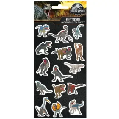 Jurassic World Set 3D Naljepnica
