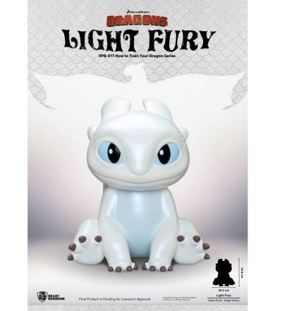 Kako Izdresirati Zmaja Vinyl Light Fury Kasica 35 Cm
