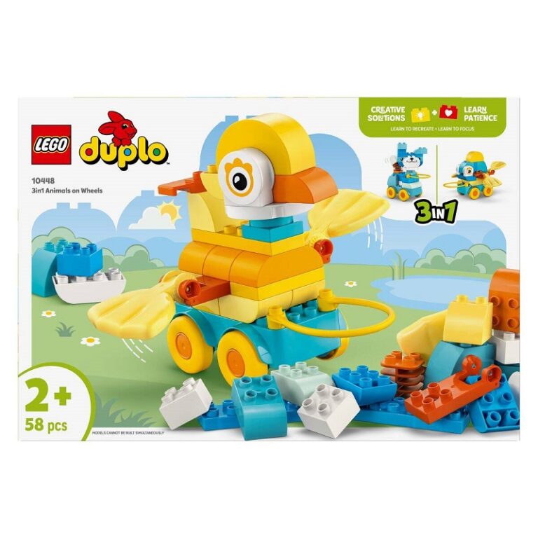 Lego Duplo 10448 3u1 životinje Na Kotačima