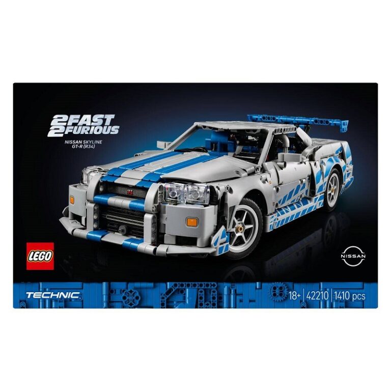 Lego Technic 42210 2 Fast 2 Furious Auto Nissan Skyline GT R (R34)