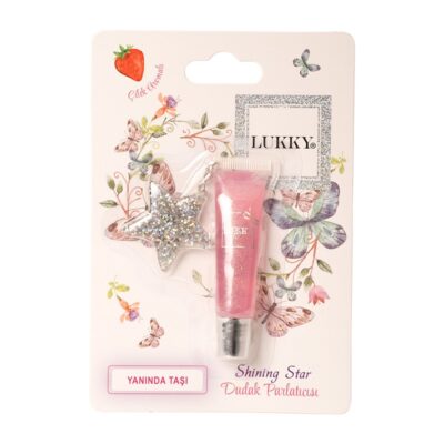 Lukky Glitter Sjajilo Za Usne S Okusom Jagode 2