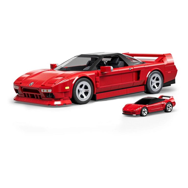 Mattel Brick Shop Hot Wheels Elite Series Building Set '90 Acura NSX