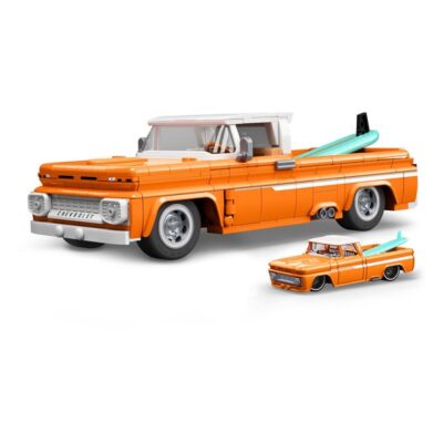 Mattel Brick Shop Hot Wheels Elite Series Building Set Custom '62 Chevy Pickup