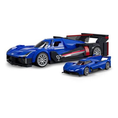 Mattel Brick Shop Hot Wheels Speed Series Building Set Cadillac Project GTP Hypercar