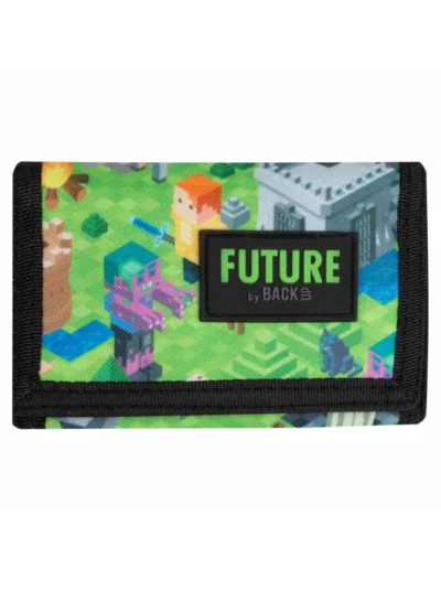 Novčanik s Minecraft uzorkom Back Up 12x8 cm