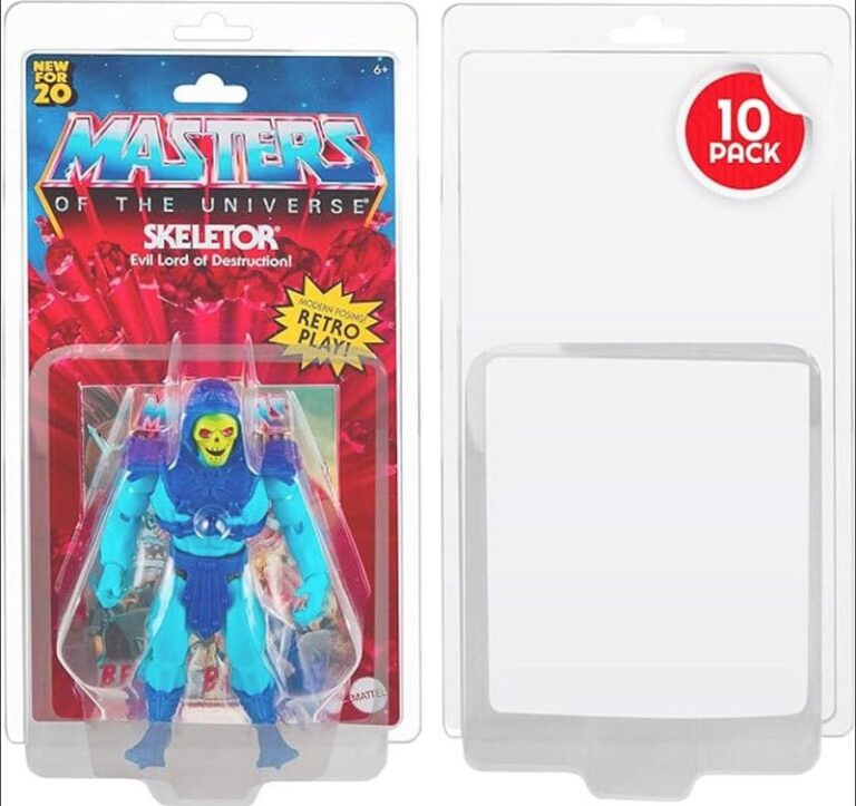 Plastične Zaštitne Kutije Za Motu Akcijske Figure 10 Pack