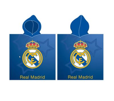 Real Madrid Star beach poncho ručnik 55x110 cm