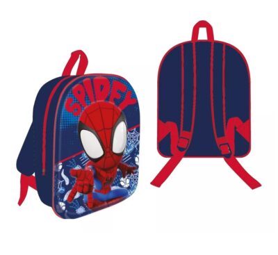 Spiderman Spidey 3D Ruksak Vrtićki 30 Cm