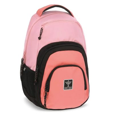 Ars Una Rose Black AU 2 školska Torba Ruksak