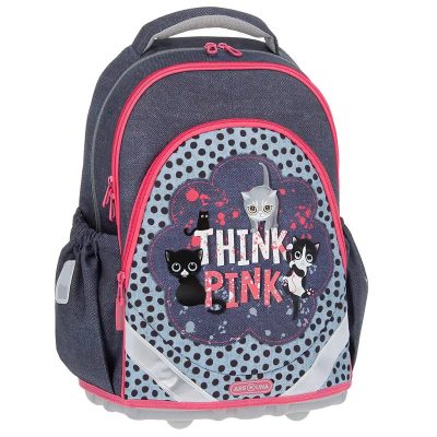 Ars Una Think Pink Anatomska školska Torba – Ruksak