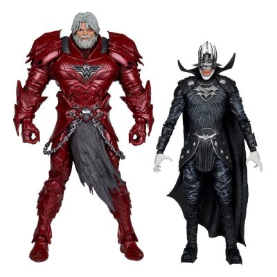 DC Multiverse 2 Pack Batman Who Laughs (Knight Armor) & Merciless (Dark Multiverse) Collector Edition Akcijska Figura 18 Cm