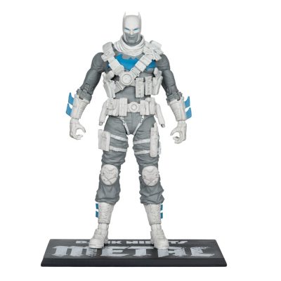 DC Multiverse The Grim Knight (Dark Nights Metal) (Black & White Accent Edition) (Gold Label) Akcijska Figura 18 Cm 17657