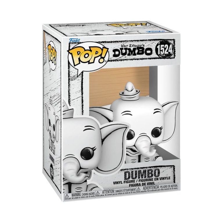 Disney Funko POP! Sketched Dumbo Vinyl Figura 9 Cm
