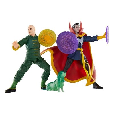 Doctor Strange Marvel Legends Doctor Strange, Wong & Bats 3 Pack Akcijske Figure 15 Cm
