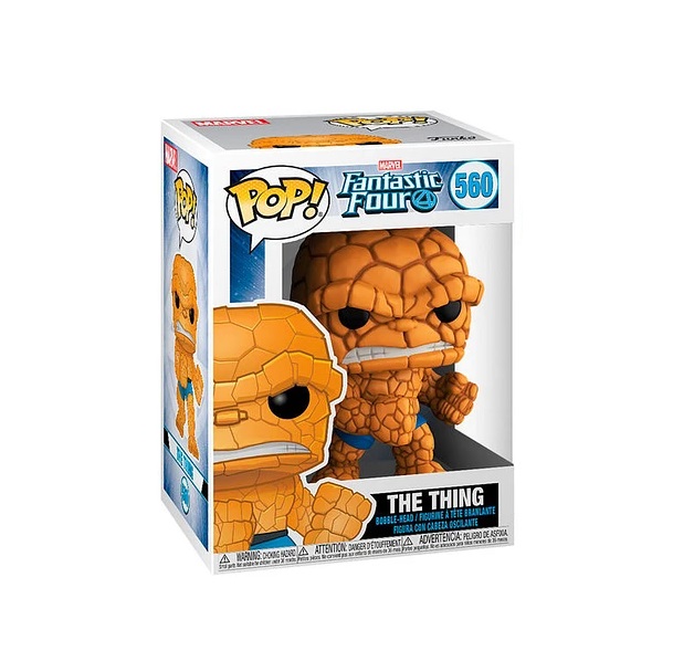 Fantastic Four POP! Marvel The Thing Vinyl Figura 9 Cm