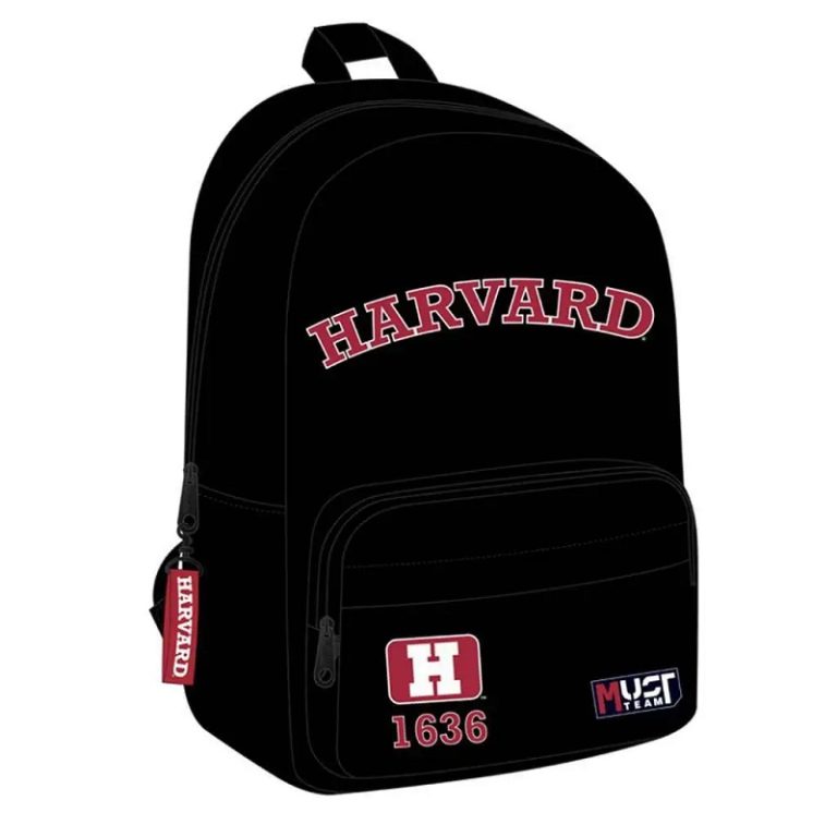 Harvard Zaobljeni školski Ruksak Must...