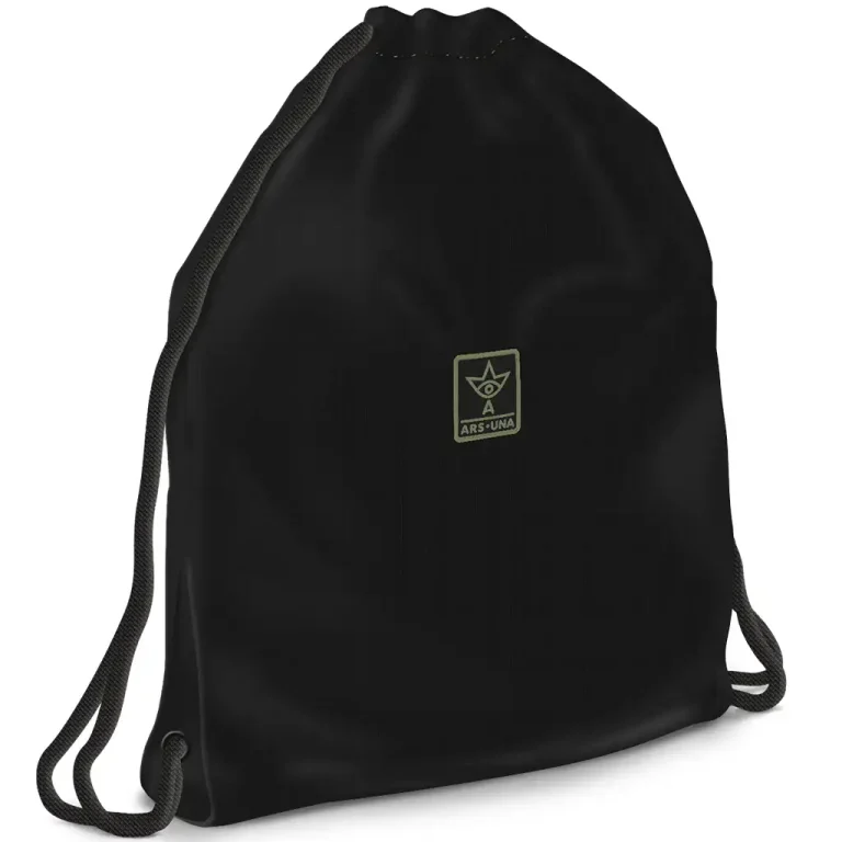 Jet Crna sportska Vreća za Papuče 46x37 cm